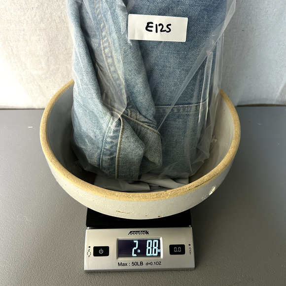 Vintage 80s Levis Mens Trucker Denim Jacket Size Large Classic Button Up Jean - Picture 15 of 15